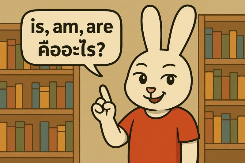 รูปบทความis, am, are ใช้อย่างไร?