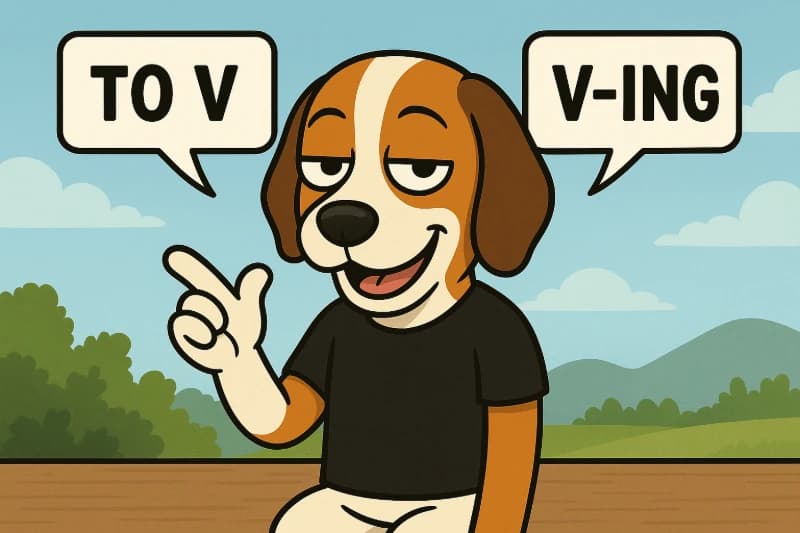 รูปบทความหลักการใช้ “To V” และ “V-ing” ในภาษาอังกฤษ