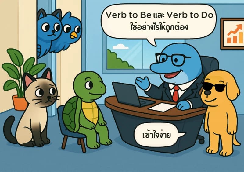 รูปบทความVerb to Be และ Verb to Do ใช้อย่างไรให้ถูกต้อง