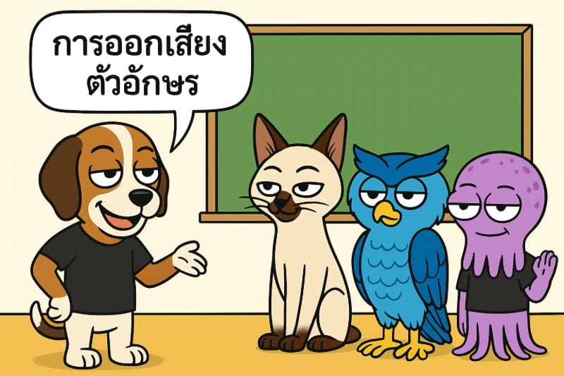 รูปบทความวิธีอ่านตัวอักษรภาษาอังกฤษให้ถูกต้อง